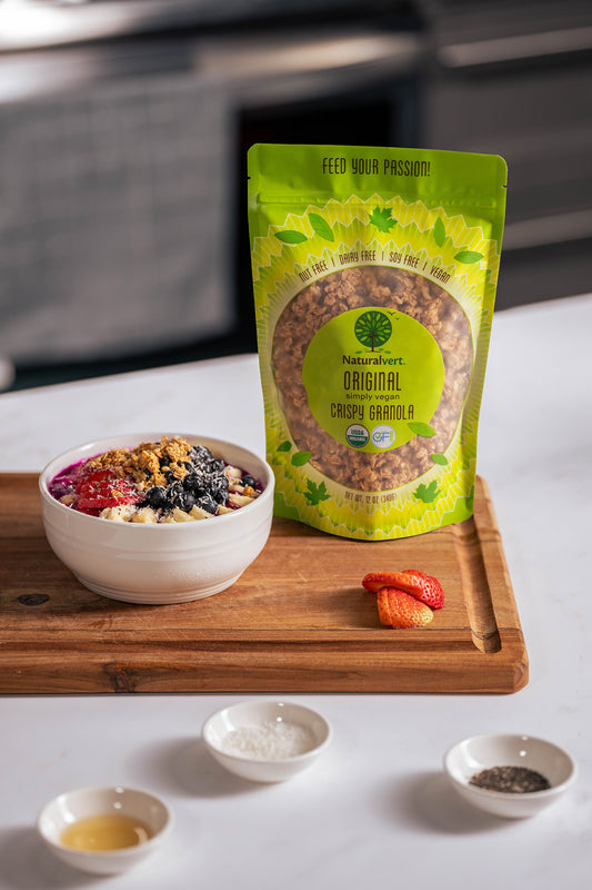 Pitaya bowl with Naturalvert granola