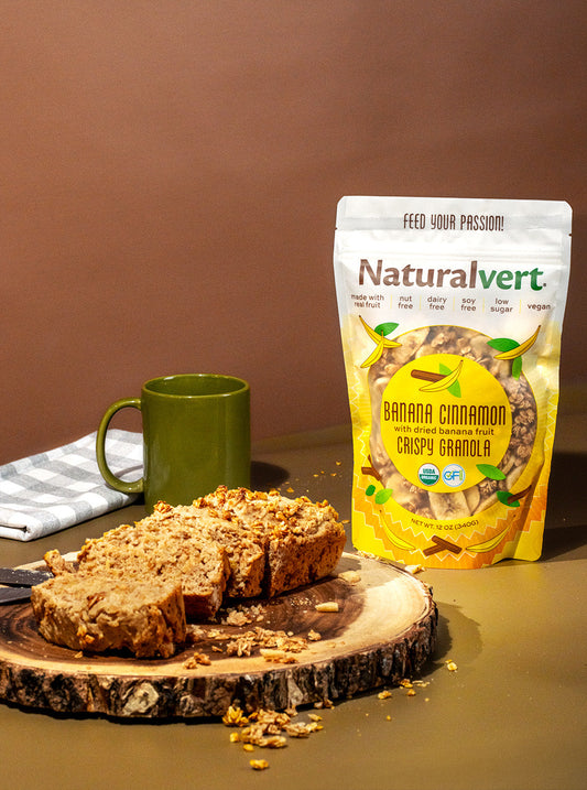 Banana Cinnamon Granola Bread