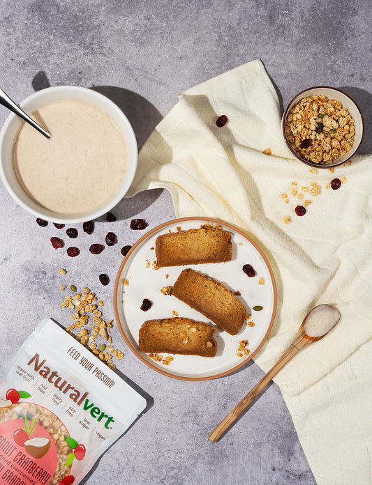 Coconut Cranberry pound cake