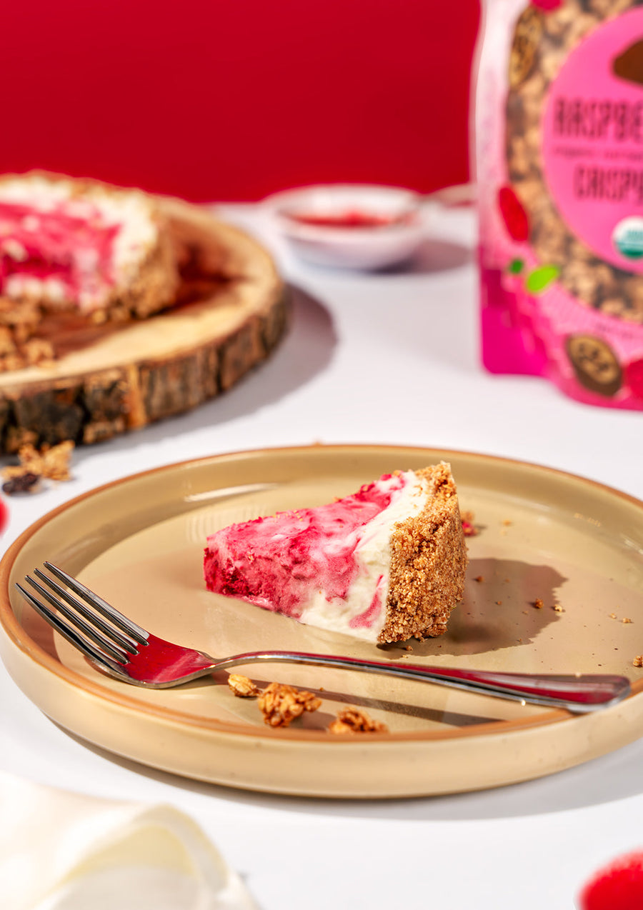 Raspberry Cacao Cheesecake