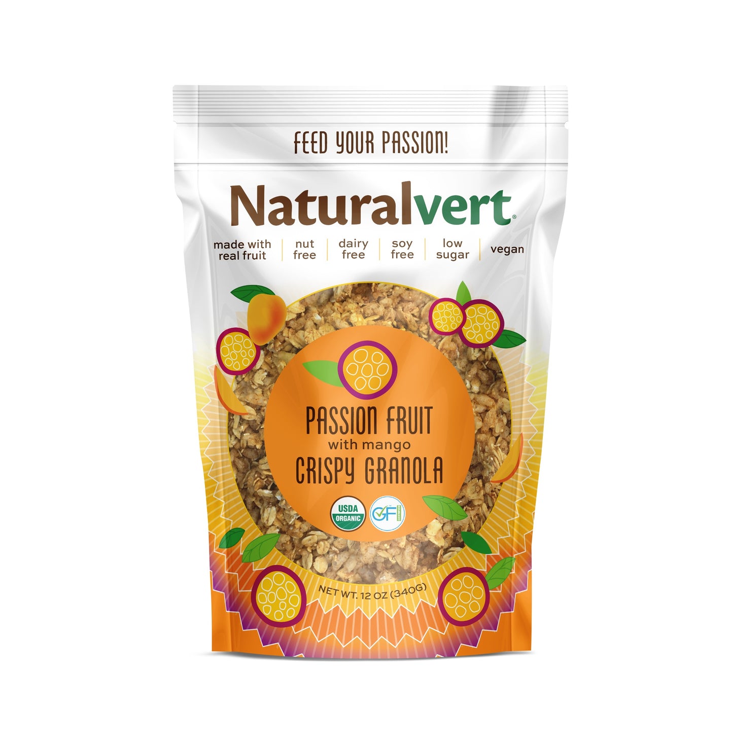 Naturalvert Organic, gluten-free, vegan granola (12oz )