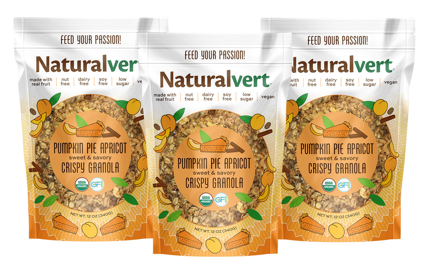 Naturalvert Organic, gluten-free, vegan granola (12oz )