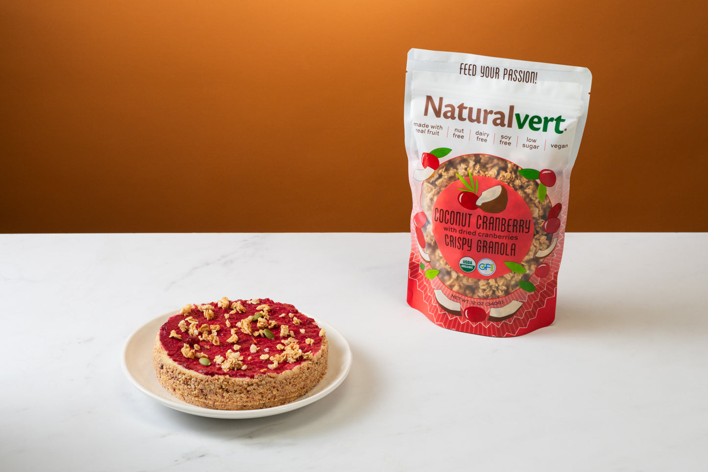 Naturalvert Organic, gluten-free, vegan granola (12oz )