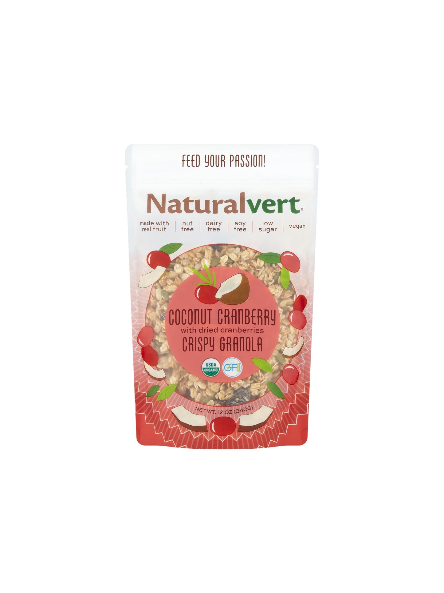 Coconut Cranberry — 12 oz bag