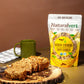 Banana Cinnamon Naturalvert organic granola — lifestyle photo