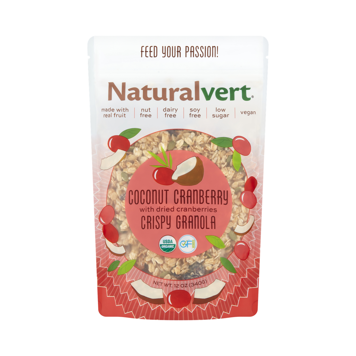 Naturalvert Brandbank — Coconut Cranberry 12 oz