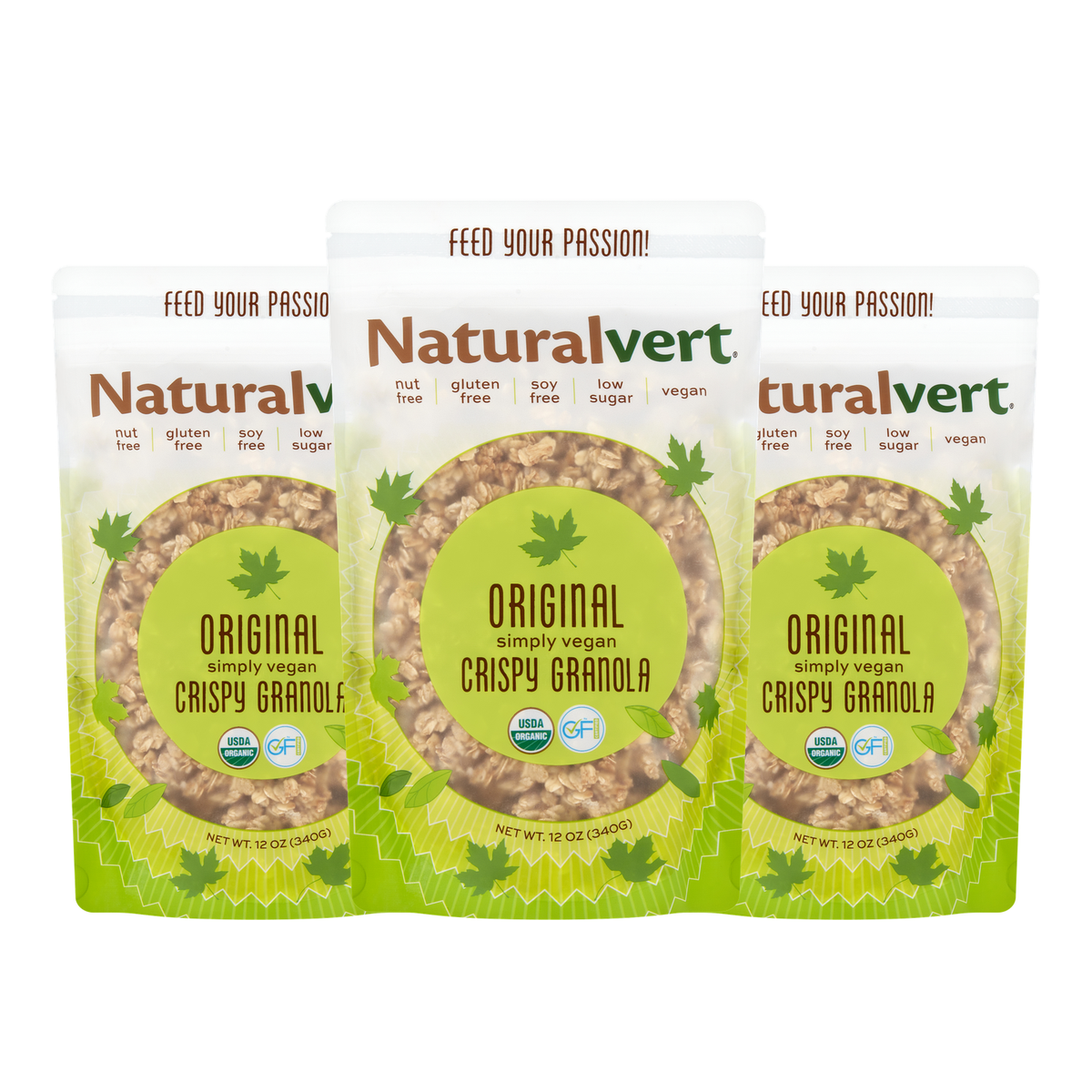 Naturalvert Brandbank — Original Vegan 12 oz pack of 3