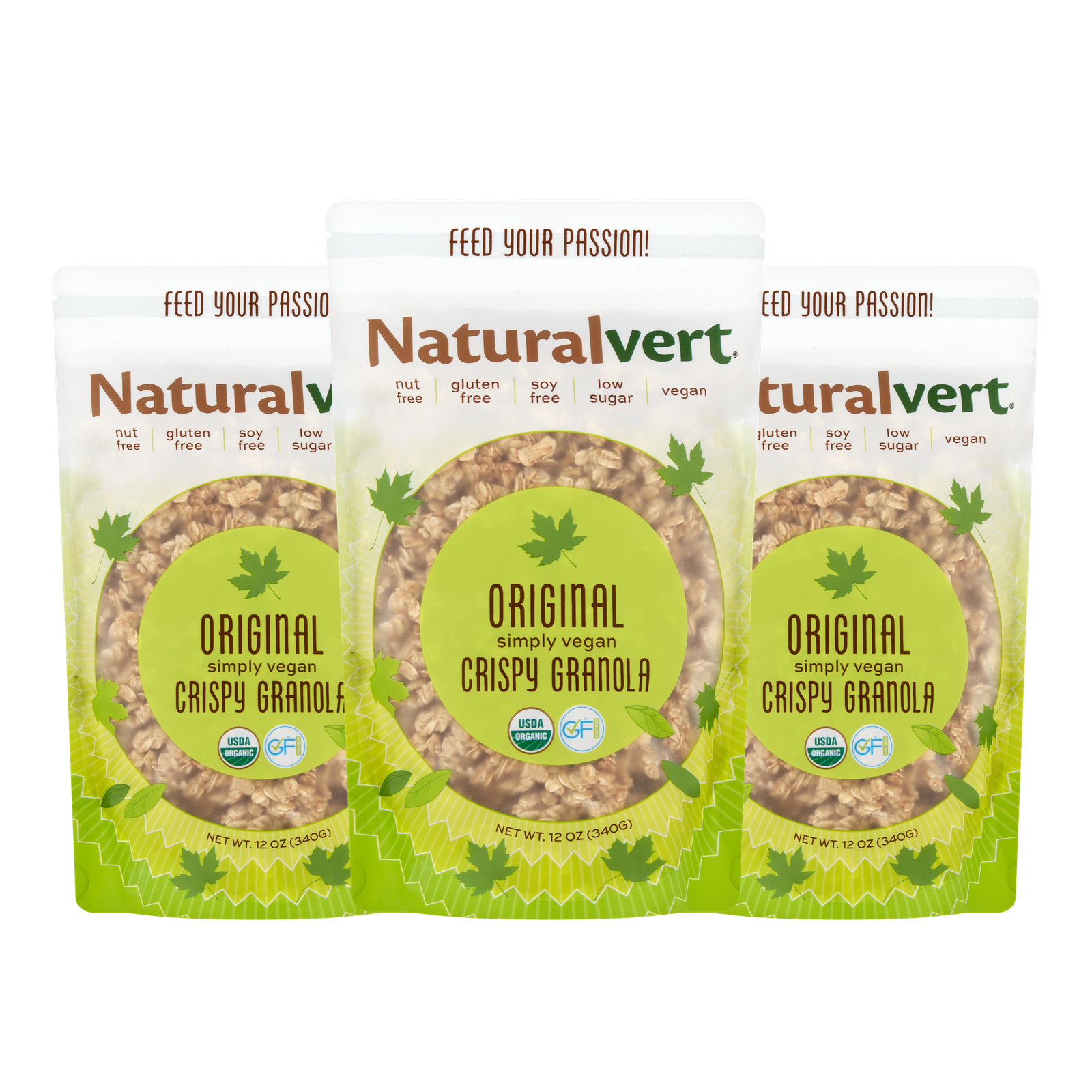 Naturalvert Brandbank — Original Vegan 12 oz pack of 3