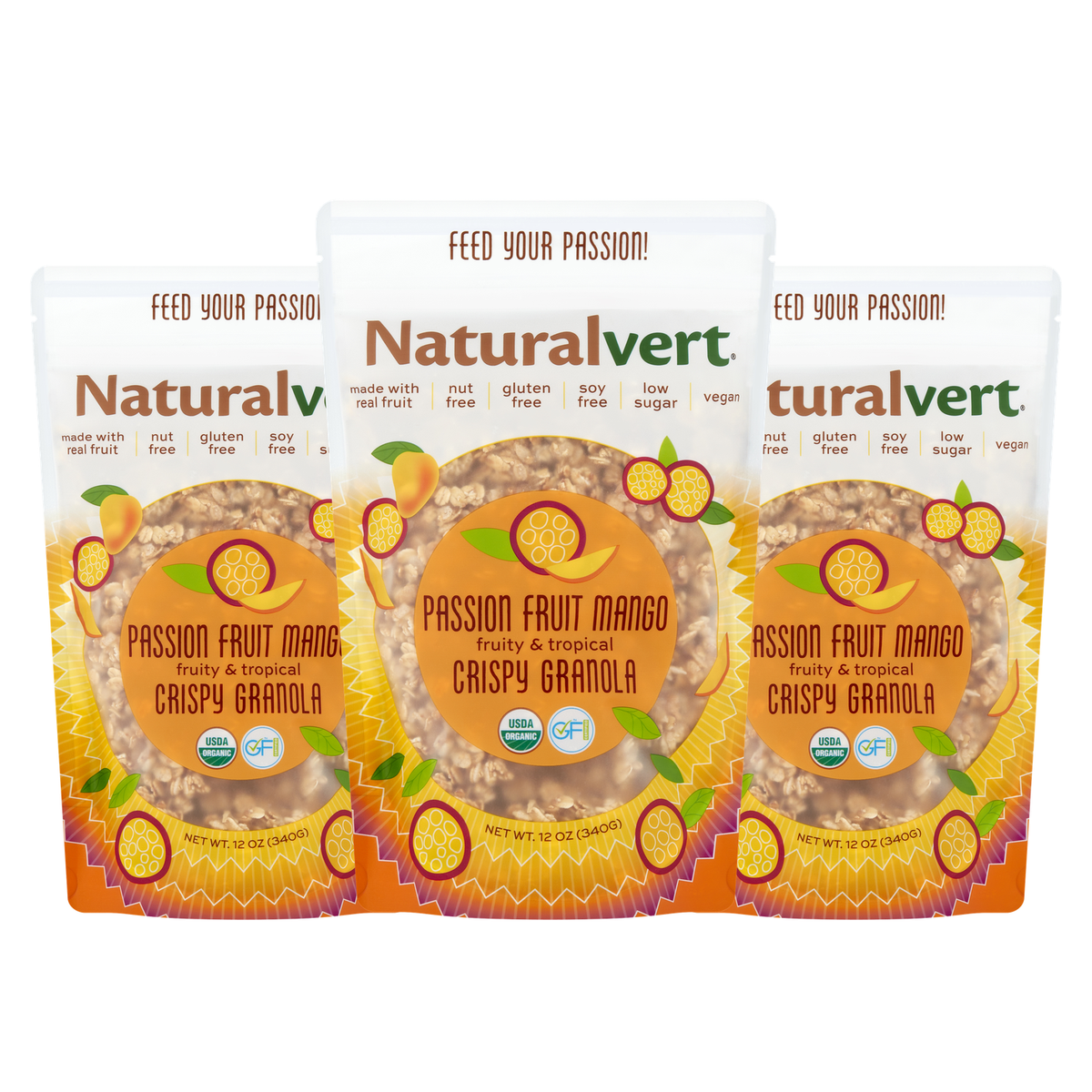 Naturalvert Brandbank — Passion Fruit 12 oz pack of 3