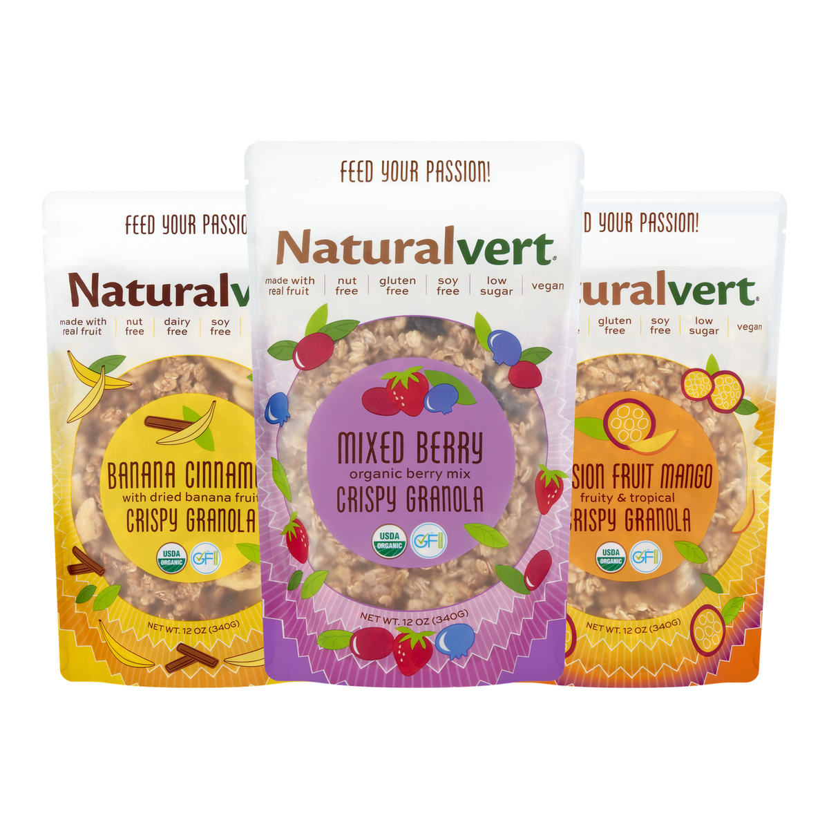 Naturalvert Brandbank — Variety pack 12 oz